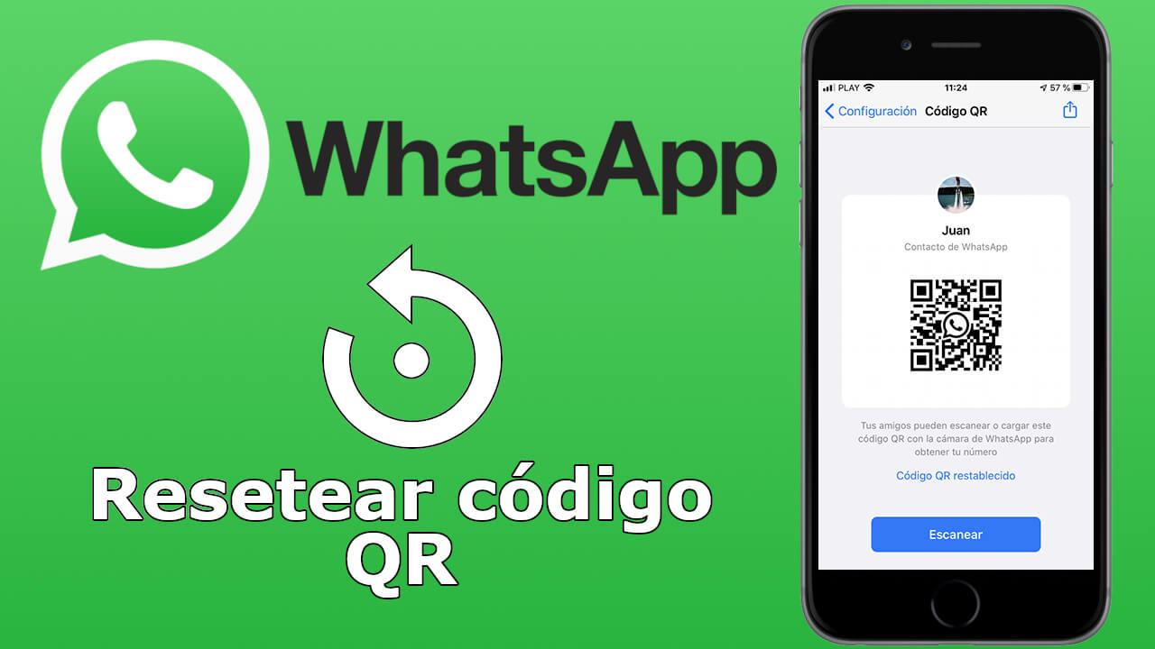 Como Resetear El Código Qr De Whatsapp Android E Iphone 7456